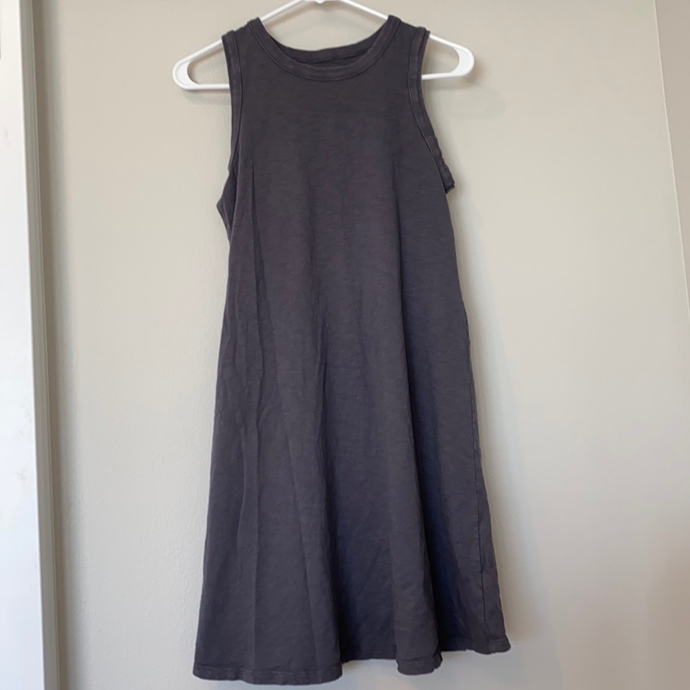 Grey Cotton Dress